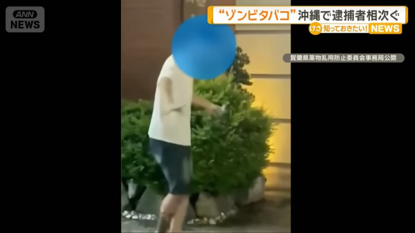 有片｜沖繩年輕人吸食「依托咪酯」情況嚴重！吸食後抽搐如同「喪屍」 推測貨源來自港台！ 