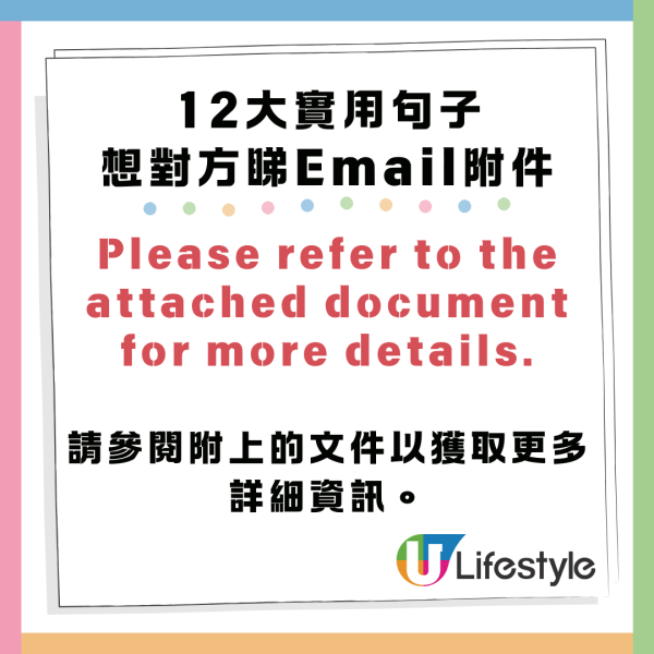 想對方睇Email附件點講好 「Please find attached」唔夠Pro？ 12大實用句子幫到你
