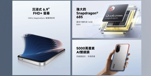 新機登場｜POCO M7 千元抵玩價！巨量電池 7000mAh 重塑續航標竿 