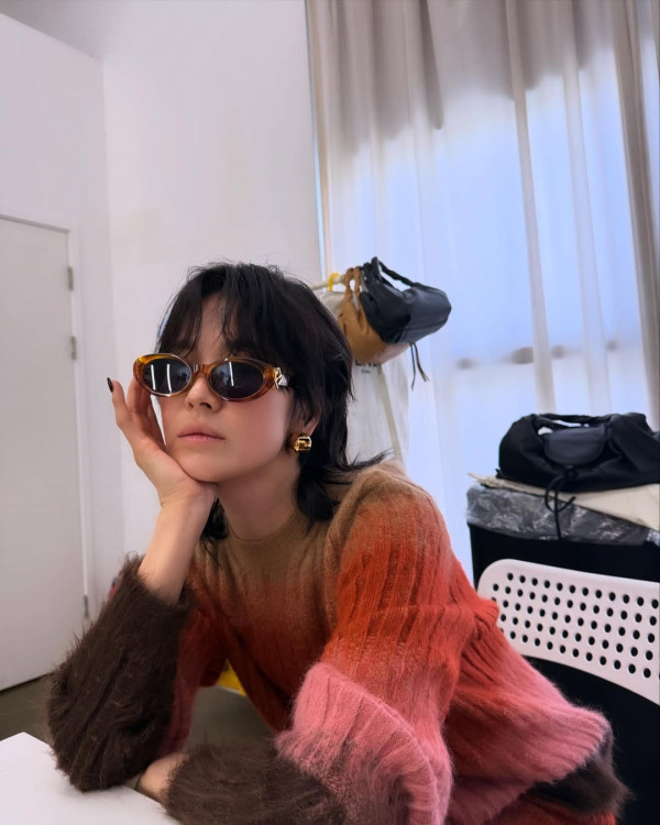 狼尾中長髮 圖片來源：IG@kyo1122