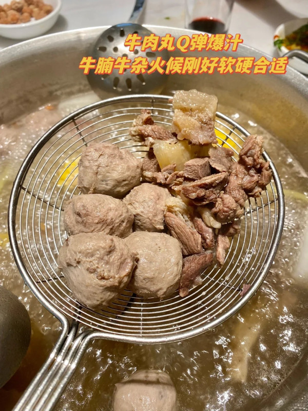 潮牛欣·潮汕牛肉火鍋。圖片來源：小紅書@美味海鹽卷