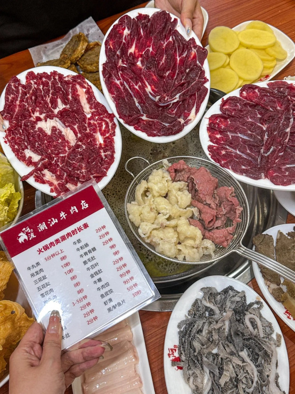 阿波潮汕牛肉店。圖片來源：小紅書@跟著葉ye 飲飲食食