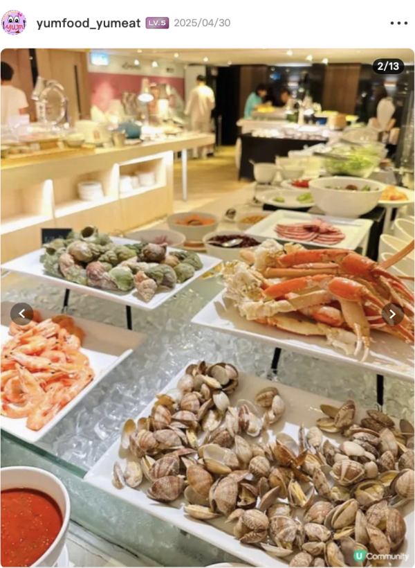 1折任食沙田萬怡酒店自助餐！生蠔/金獎南澳洲牛肩胛/和牛漢堡/按內文開搶