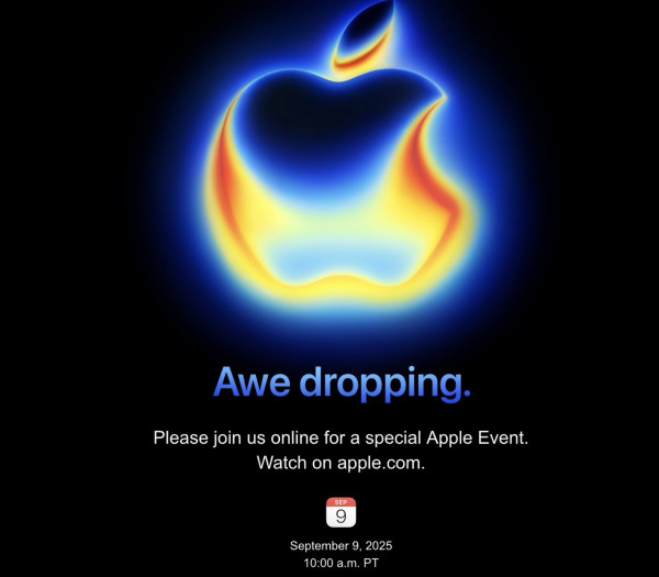 蘋果正式發邀請函發佈會確定9月9日舉行 iPhone 17成市場焦點