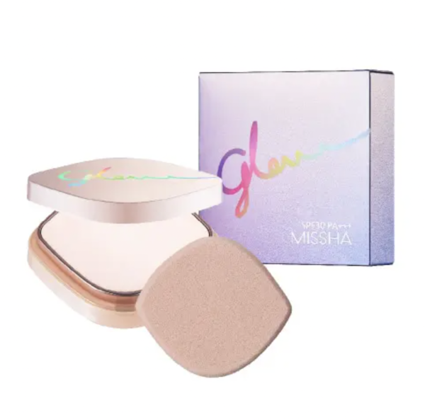 2025年上半年最佳粉餅第2位：Missha Glow UV 提亮粉餅