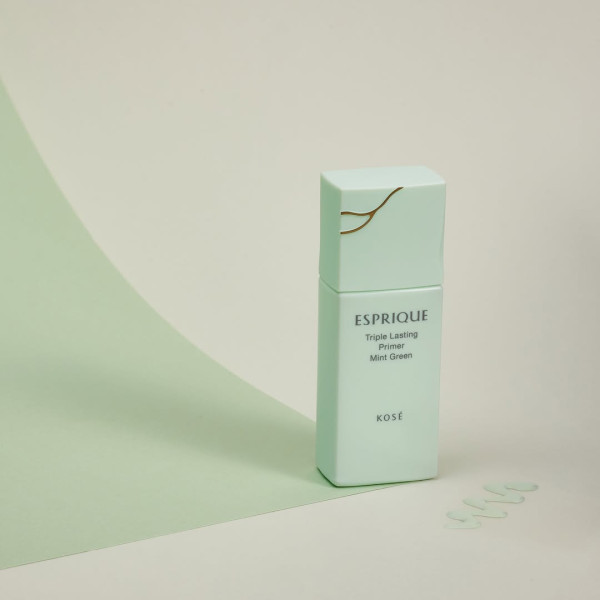 2025年上半年最好用綠色妝前乳：ESPRIQUE三重持久妝前底霜（薄荷綠）