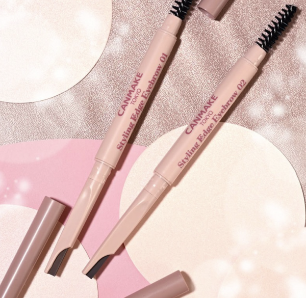2025年上半年最好用眉筆：CANMAKE Styling Edge Eyebrow 精細薄芯型眉筆 #02