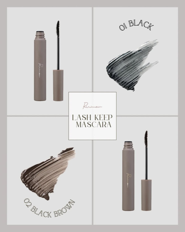 2025年上半年最好用睫毛膏第2位：Ririmew 持久捲翹睫毛膏 #02黑棕