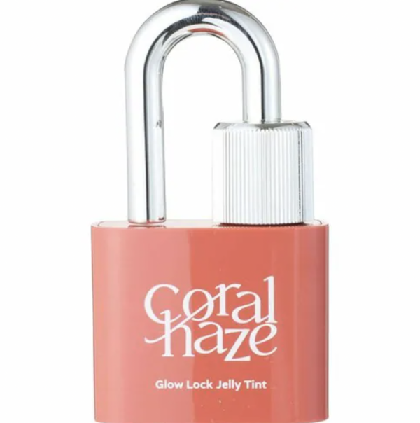 2025年上半年好用深色唇彩第2位：Coral Haze Glow Lock Jelly Tint 煥彩鎖色果凍唇彩 #104