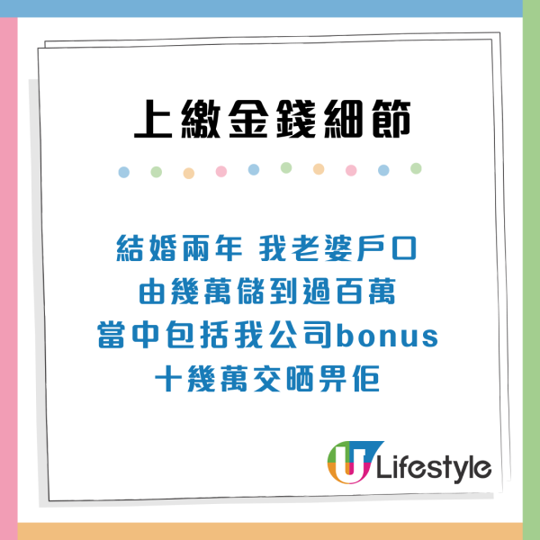 港男結婚需上繳50萬畀老婆做家用！獨自供樓仍惹對方不滿 網民批自私