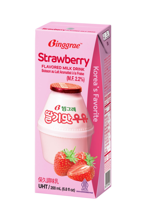 BINGGRAE 牛奶飲品200毫升 (各款) 折實價 $15.8/3盒，平均每盒$5.3