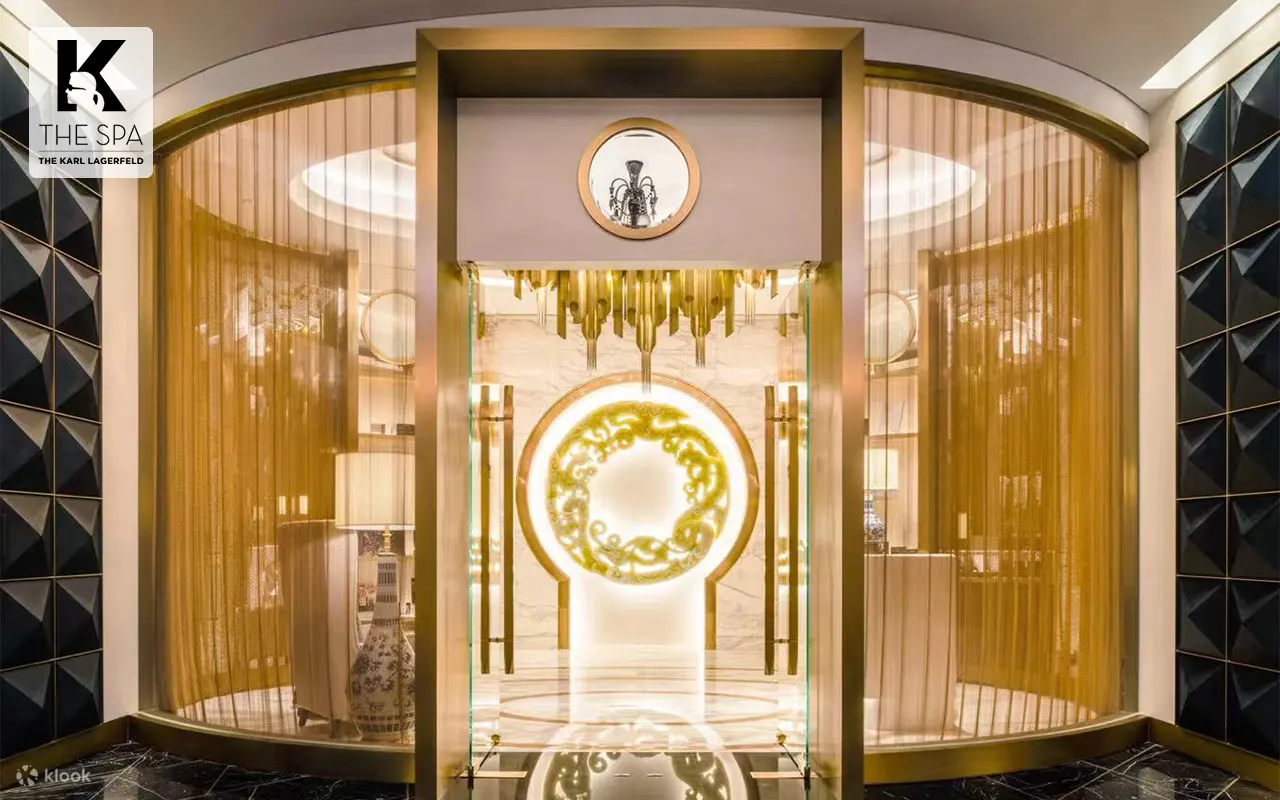 澳門卡爾拉格斐酒店 THE KARL LAGERFELD水療中心。圖片來源:Klook 澳門卡爾拉格斐酒店 THE KARL LAGERFELD水療中心。圖片來源:Klook