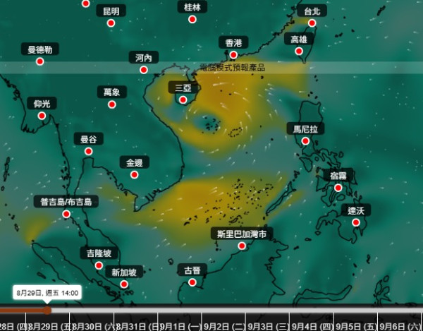 打風？熱帶氣旋周五午前後最接近香港 天文台今晚掛1號風球