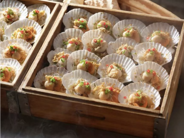 香格里拉自助餐買二送一  松葉蟹+醉蝦+大閘蟹+蟹黃粥