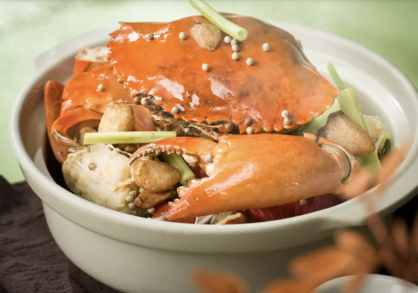 香格里拉自助餐買二送一  松葉蟹+醉蝦+大閘蟹+蟹黃粥