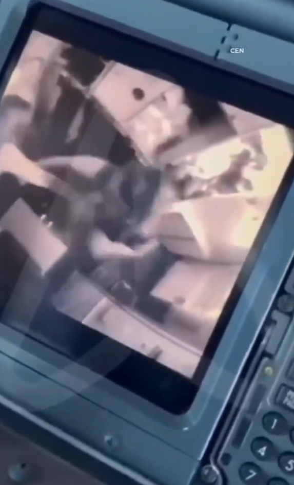 有片｜疑不滿被禁用手機狂打空姐頭臉！女乘客被制止後放聲狂笑無悔意 