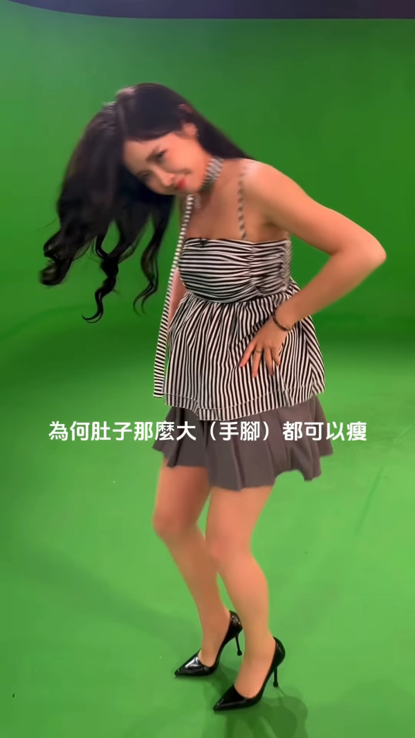 前東張女神利穎怡懷孕近8個月挺超巨肚 著5吋高跟鞋跳舞危險畫面曝光