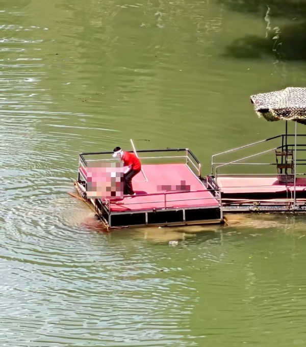 內地4A景區笨豬跳疑斷纜 女遊客從40米高墮湖 景區暫停營業 