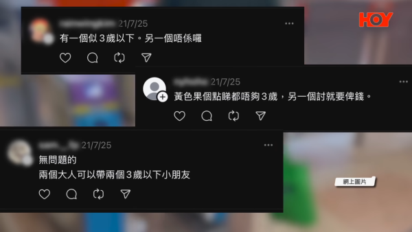 不少網民對此議論紛紛，質疑家長行為涉嫌違反《港鐵附例》。圖片來源：一線搜查