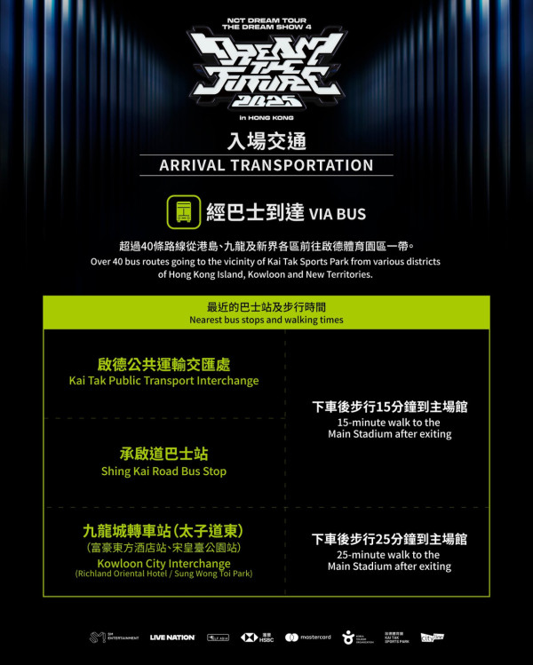 NCT DREAM香港演唱會2025｜首隊韓團登上啟德主場館開騷 座位表/交通/入場懶人包
