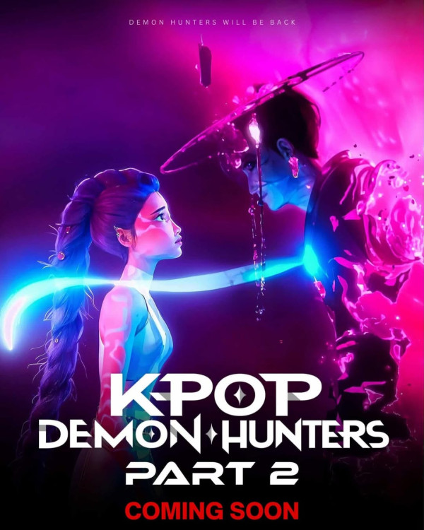 網民自製海報—《Kpop獵魔女團》第二季（圖片來源：IG@2smashedtaters）