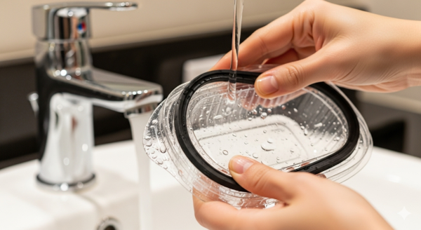 食物盒膠圈細菌量「超載」？三天不洗細菌多十萬倍