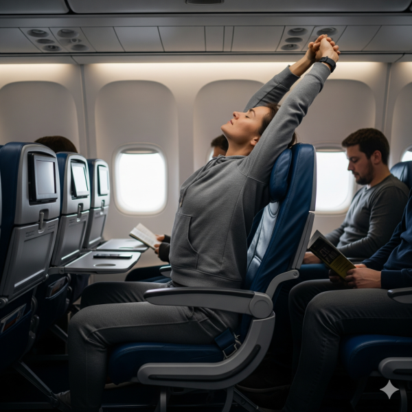 搭飛機1動作恐增加血栓風險 物理治療師警告勿再做 嚴重可致命？ 