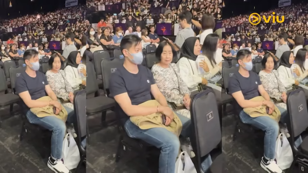 鄧麗欣拉闊騷台灣男友親自撐場坐觀眾席 正面靚仔樣曝光高大魁梧傍實「未來外母」
