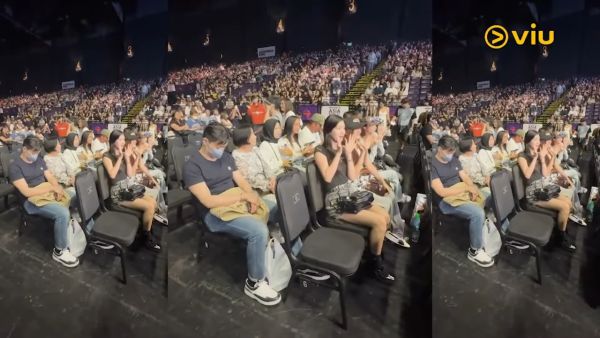 鄧麗欣拉闊騷台灣男友親自撐場坐觀眾席 正面靚仔樣曝光高大魁梧傍實「未來外母」