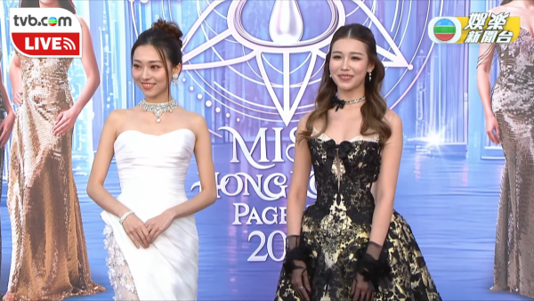 香港小姐2025｜逾50位女藝人性感亮相紅地氈！李芷晴魔鬼身材拋窒全場