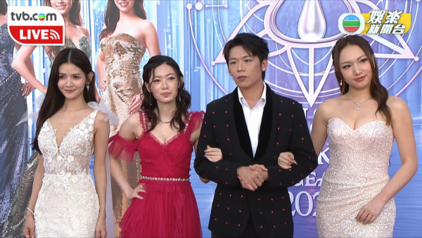 香港小姐2025｜逾50位女藝人性感亮相紅地氈！李芷晴魔鬼身材拋窒全場