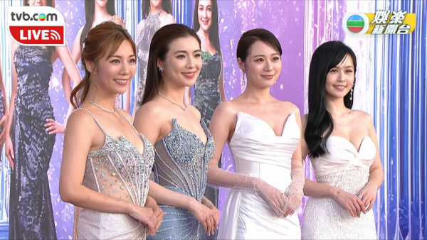 香港小姐2025｜逾50位女藝人性感亮相紅地氈！李芷晴魔鬼身材拋窒全場
