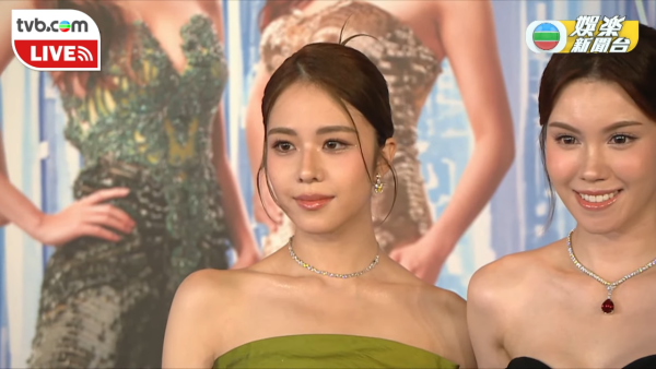 香港小姐2025｜逾50位女藝人性感亮相紅地氈！李芷晴魔鬼身材拋窒全場