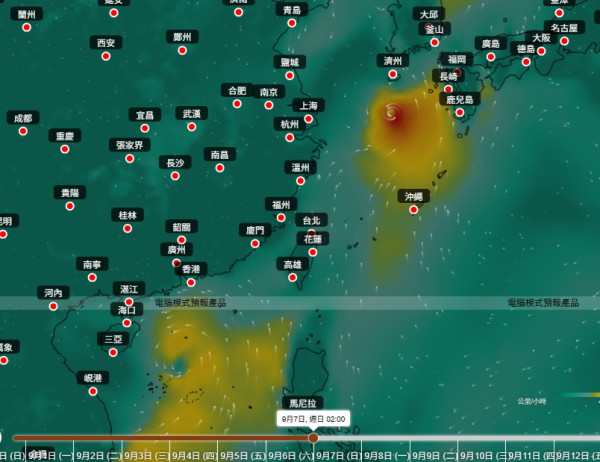 打風｜天文台料南海再有低壓槽形成 周末天氣不穩 附AI路徑預測