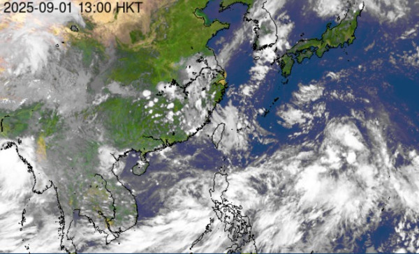 打風｜天文台料南海再有低壓槽形成 周末天氣不穩 附AI路徑預測