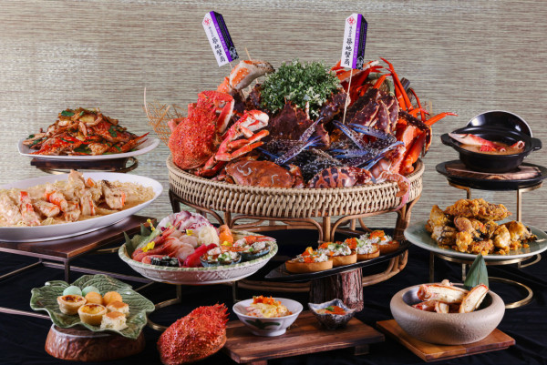 Hotel ICON阿拉斯加帝王蟹宴自助餐 任食即燒蟹腳／黃金炒蟹／蟹肉多士