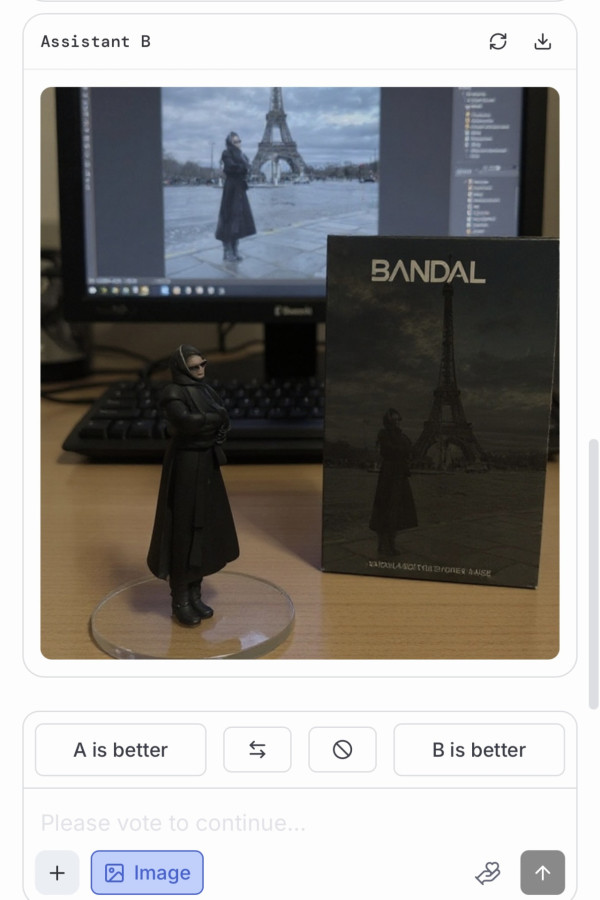 AI figure-人像圖片製作（圖片︰記者實試截圖）