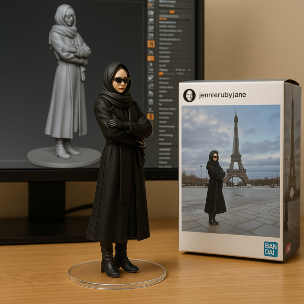 AI figure-人像圖片製作（圖片︰記者實試截圖）