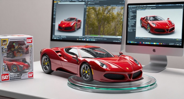 AI figure-車圖片製作（圖片︰記者實試截圖）