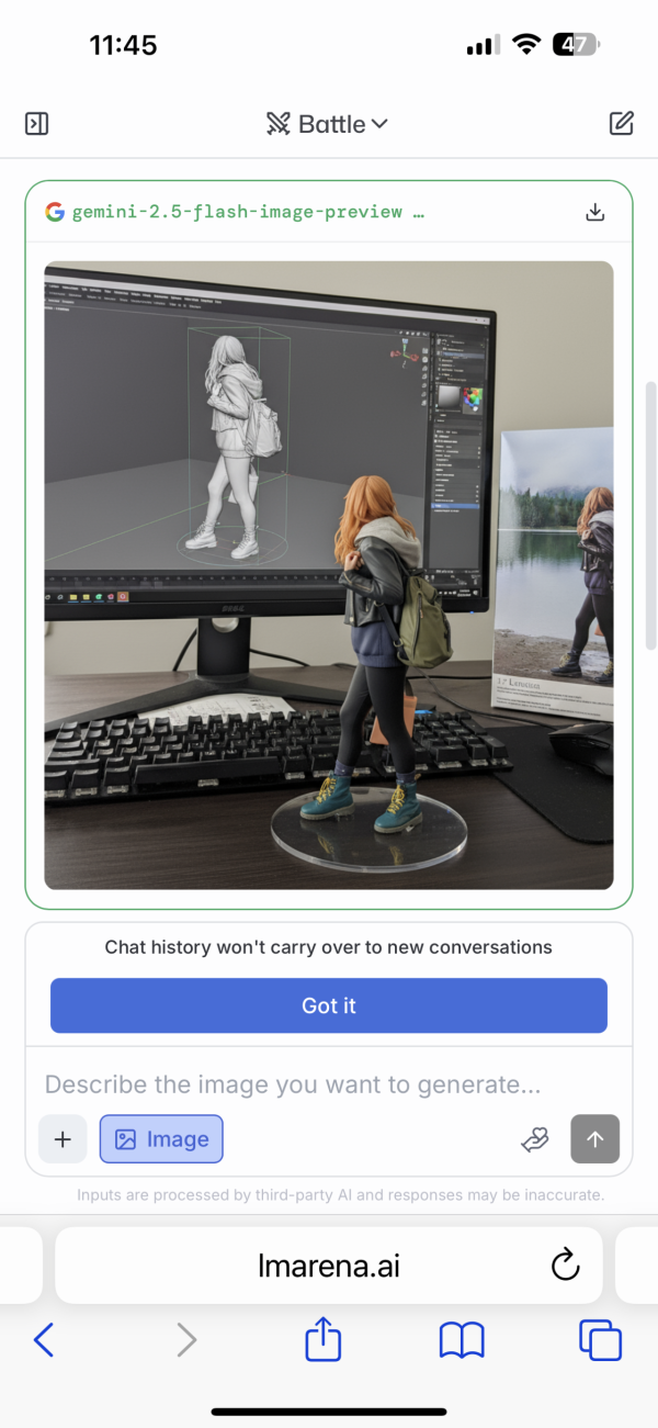 AI figure-人像圖片製作（圖片︰記者實試截圖）
