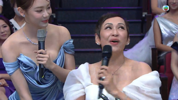 香港小姐2025｜余安安都係GM葉蒨文情侶檔CP粉 20秒望足12次姨母笑真實表情遭瘋傳
