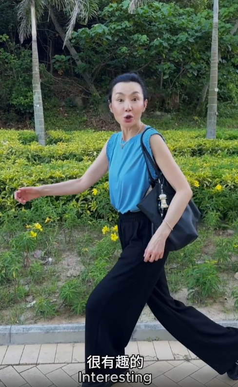 粉絲坦言：優雅的老去（圖片來源：小紅書@張曼玉 Maggie）