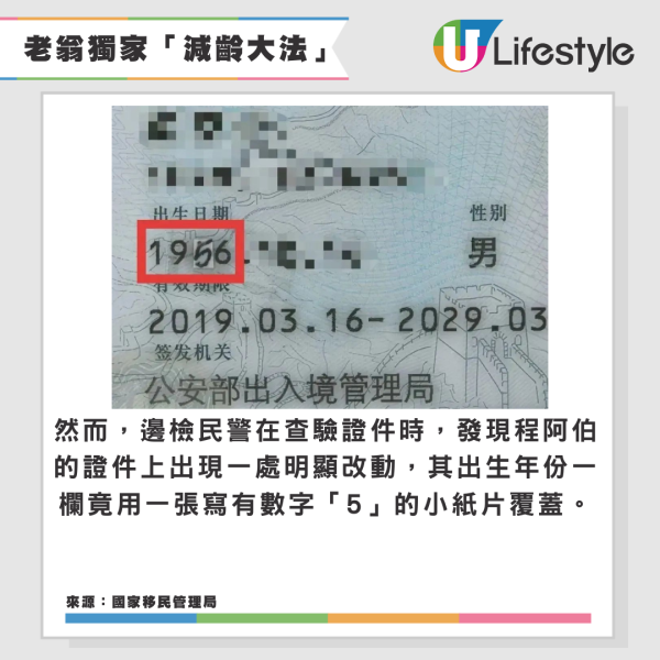 香港79歲老翁為討好女伴回鄉證改細十年！ 被查獲後竟要求警察為他做一事 