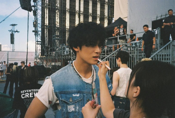 曾恐懼唱歌(圖片來源:IG@min9yu_k)