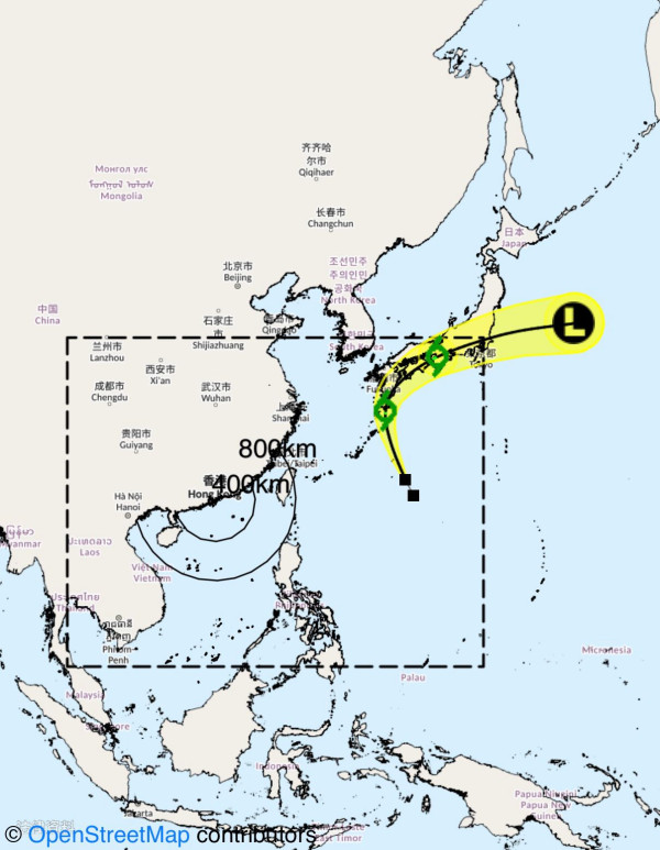 9月雙颱風直逼香港？天文台3大AI熱帶氣旋路徑預測 今個星期恐打風