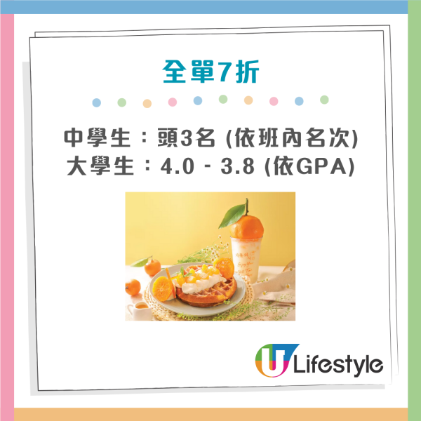 Terrace in Seaside學生開學4大限時優惠 免費窩夫＋韓式料理＋飲品