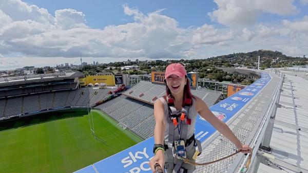 《新西蘭潮什麼》玩樂景點合集！梁芷珮挑戰Bungy Swing歎火山泥漿浴 