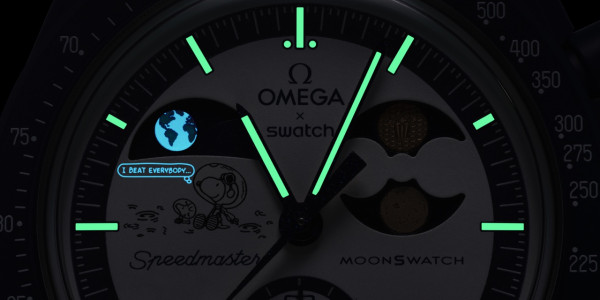 OMEGA X Swatch再掀熱潮！Snoopy與「爆谷月亮」登陸全新豐收月特別版腕錶