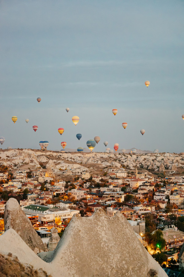 卡帕多奇亞熱氣球(unsplash) 卡帕多奇亞熱氣球(unsplash)