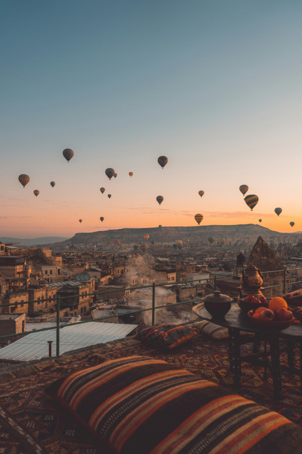 卡帕多奇亞熱氣球(unsplash) 卡帕多奇亞熱氣球(unsplash)